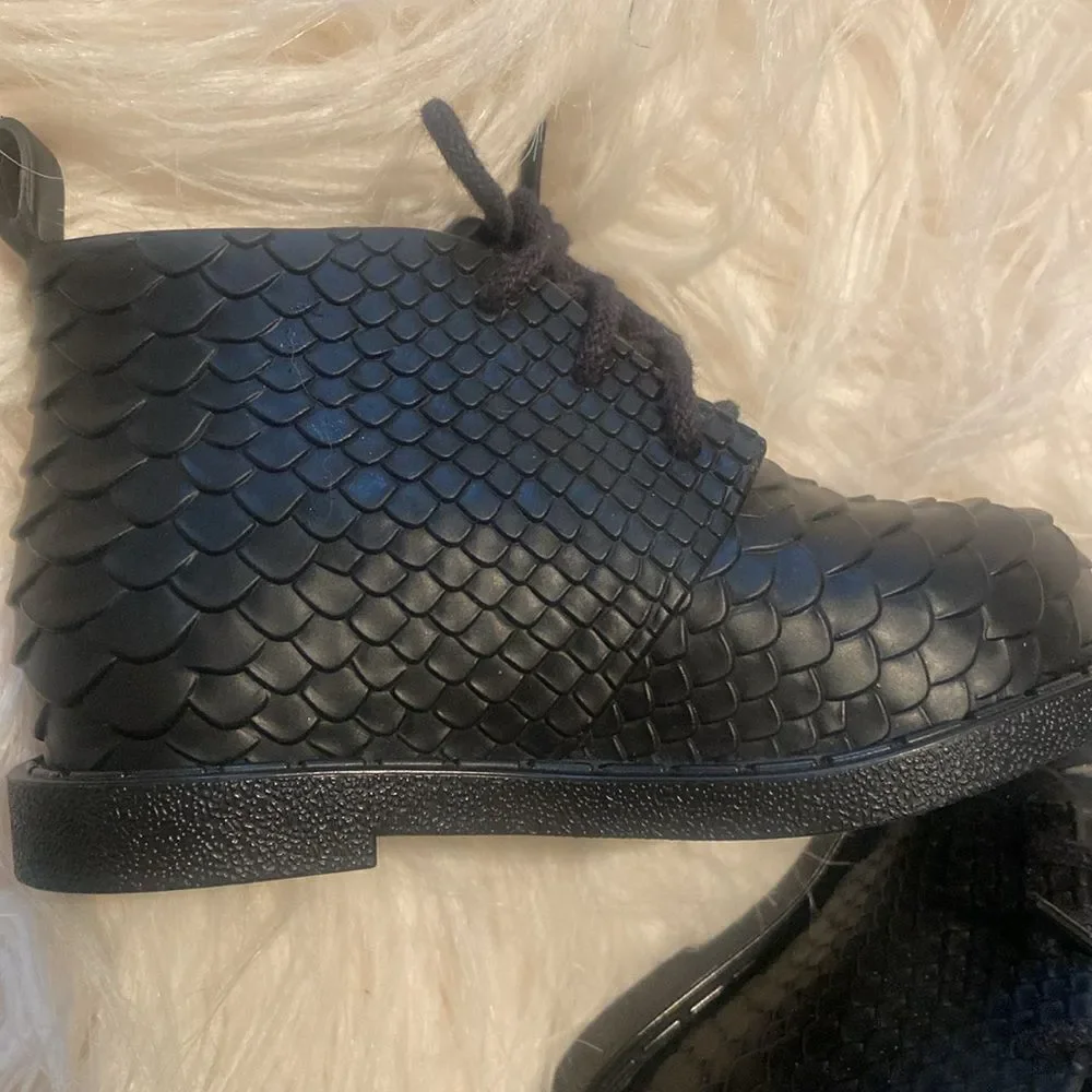 MINI MELISSA PYTHON BOOT + BAJA EAST Size 6